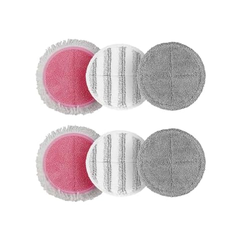 Replacement Mop Pads for AlfaBot S2 Mop - Including 6 Pads Cover