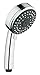 Produktbild GROHE Vitalio Comfort 100- Handbrause (wassersparend, 4 Strahlarten, Universal- Befestigungssystem), rund,chrom, 26094000