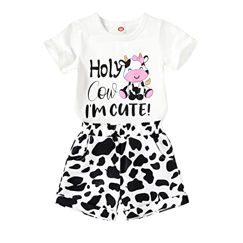 YOUNGER TREE Toddler Baby Girls Clothes Watermelon T-shirt + Line...