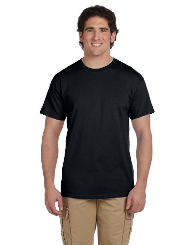 Image of Gildan Men's Ultra Cotton Tee Extended Sizes, Black, XXX-Large