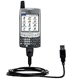 Gomadic Hot Sync and Charge Straight USB Cable for The Palm Palm Treo 600 – Charge and Data Sync with The Same Cable. Built TipExchange Technology