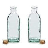 ✅ ELABORADA EN CRISTAL GRUESO DE ALTA TRANSPARENCIA: Que no pierde su brillo con el paso del tiempo y es resistente a vapor de agua y humedad por lo que puede ser guardada en el baño o en la cocina. Construida con cristal 100% reciclado lo que es amigable con el ambiente.
