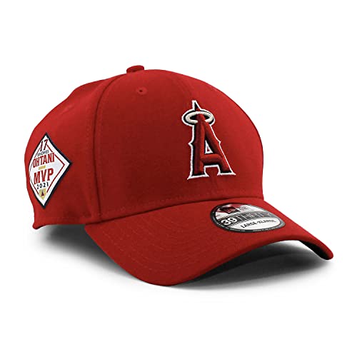 [ニューエラ] 大谷翔平ア・リーグMVP記念モデル 39THIRTY ロサンゼルス エンゼルス 【2021 AL MVP SIDE PATCH CAP】 LOS ANGELES ANGELS 3930 (M/L(約57.7cm-60.6cm)) [並行輸入品]