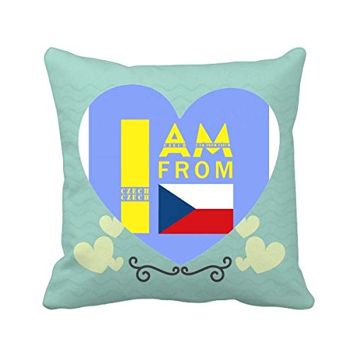Coussin Amour Coeur offbb Je suis du tchèque pour votre lit