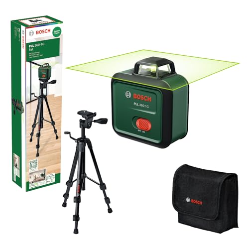 Grande precisione: la tecnologia laser Bosch offre risultati precisi con una precisione di ±0,4 mm/m e un raggio d'azione di 30 m di diametro.