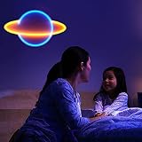 xocome Neonowy LED, kinkiet ścienny, oświetlenie bateryjne lub USB, akrylowe neonowe światła do sypialni, pokoju dziecięcego, salonu, baru, na imprezę, Boże Narodzenie, ślub