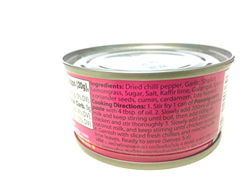 Maesri Variety Curry Paste 4Pk Green, Karee, Masaman, & Panang Curry - 4 Oz #TOP7