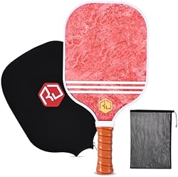 RaE jessiE Pickleball Paddle,Carbon Fiber Surface Pickleball with Cover Bag Lightweight Pickleball Paddles, Pi