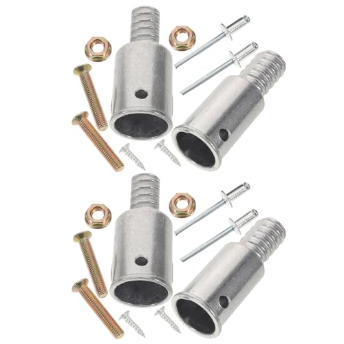 Adaptador para mango de escoba metálico de aluminio firme para limpiar almacenes