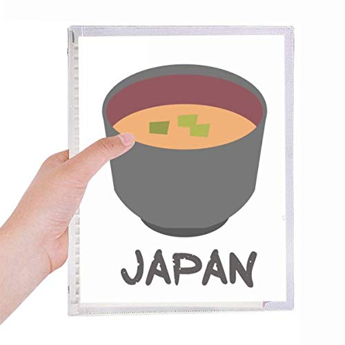 Cahier de soupe Miso à feuilles rechargeables pour ne plus perdre vos recettes