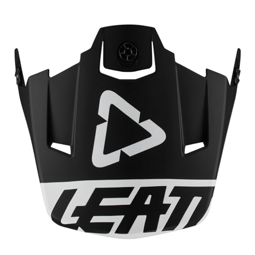 Leatt Gpx 3.5 Visiera Casco Moto, Unisex – Adulto, White/Black, L