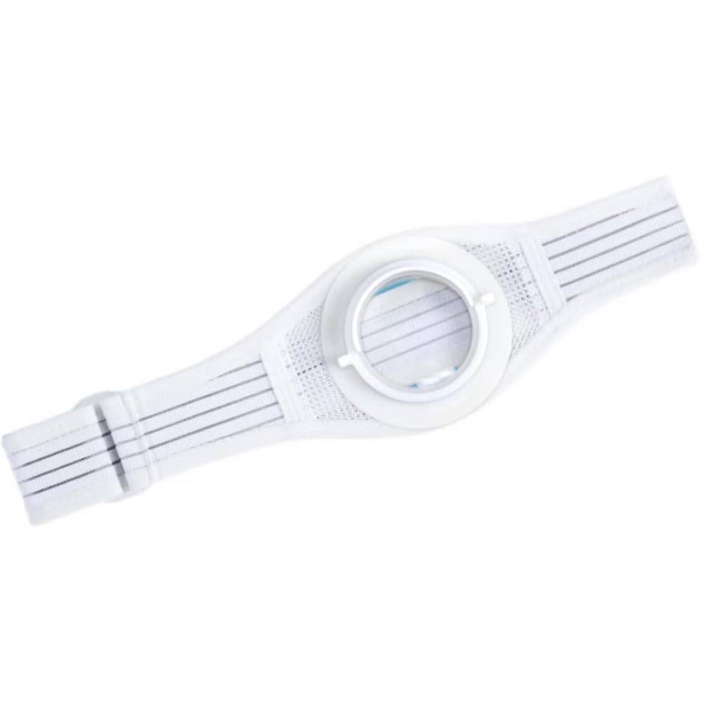 Cinturón de Soporte para ostomía, para Bolsa de ostomía Fija Previene la Hernia paraestomal Cinturón de Soporte para Hernia Unisex Cinturón para Hernia,4.5cm