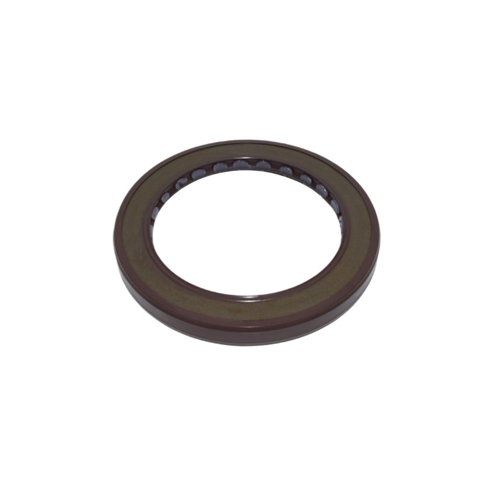 Luororubber Pressure-Type Oil Seal, BAFSL Style, Size 58x80x8 mm - Double Lip Oil Seal with Spring