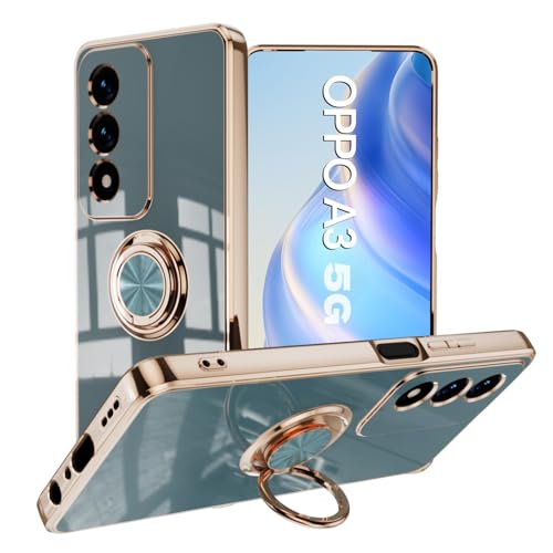 Kawasina OPPO A3 5G �P�[�X �����O �X�^���h ���{�� A402OP CPH2639 �I�b�|a3 �P�[�X �����O�t�� �\�t�g���b�L���H �O���C�u���[