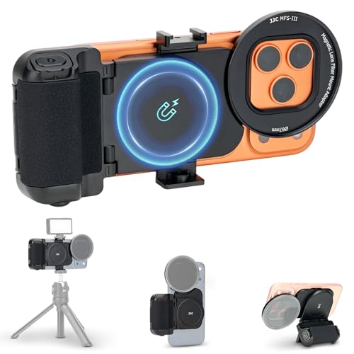 �A�b�v�O���[�h�� 67mm �g�ѓd�b�����Y�t�B���^�[�A�_�v�^�[�}�E���g +CPL iPhone 17 16 15 14 Pro Max Plus Air�p ���ʎ��C�d�b�����Y�t�B���^�[�����O 1/4~20�C���` �R�[���h�V���[�v���A�E�g 17 Pro Ma