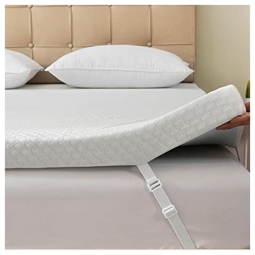 ONLIMET Mattress Topper Queen, 3 Inch Queen Memory Foam Mattress Topper for Body Support & Pressure Relief with Breathable & Removable & Washable Bamboo Fiber Cover Queen Mattress Topper (60X80'')