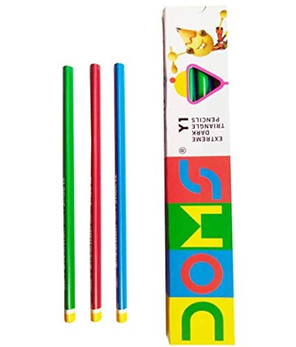 DCGpac Doms Y1 Plus Pencil,(Pack of 200 pcs)