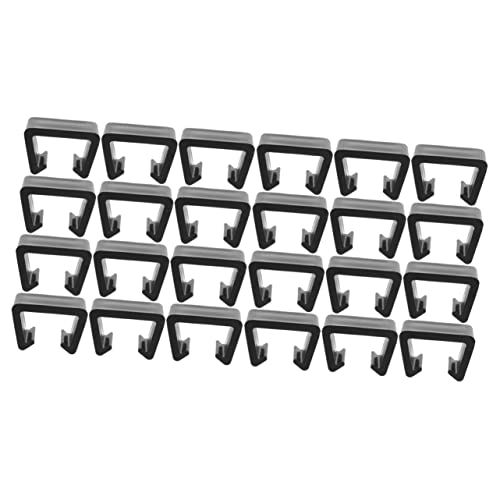 BESPORTBLE Jardim 24 Peças slot para cartão de sofá braçadeiras de móveis de vime clipes de sofá sec