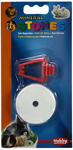 Nobby Roue Sablée avec Attache pour Rongeur Blanc Taille M