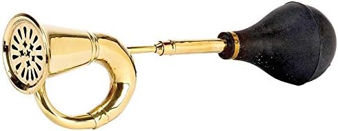 Brass Taxi Horn 38cm
