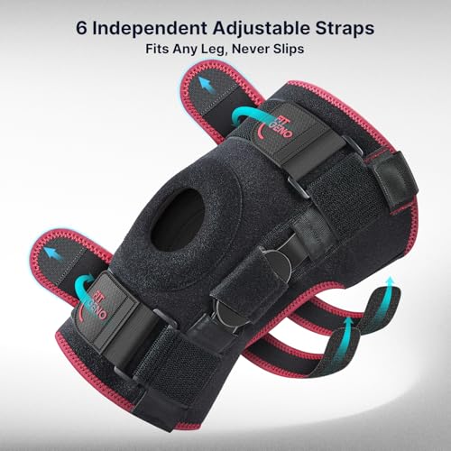 Image of Fit Geno Hinged Knee Brace for Women Knee Pain Relief (Small)