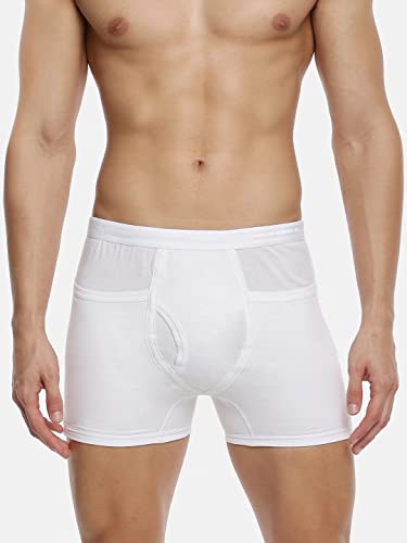 Image of RAMRAJ COTTON Men Cotton Trunks - Multicolor| Outer Elastic Waistband With Double Side Pockets