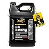 Meguiar's Professional Ultra Polishing Wax D16601 - Premium Scratch Removal, Car Polish, and Car Wax in One - One-Step Cleaner Wax that's Easy to Use - Restores Clarity and Shine, 128 Oz, 1 Gal