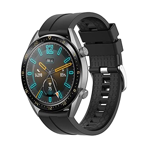 Correa de Silicona Compatible con Huawei Watch GT/GT2 46mm/GT 2e/Honor Magic Watch 2 46mm Cover