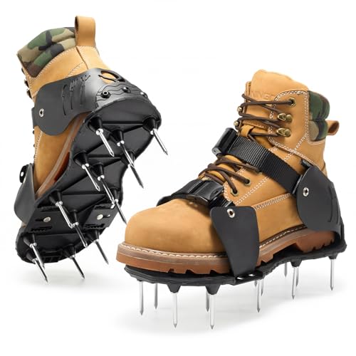 NINGO Pre-Assembled Lawn Aerator Shoes
