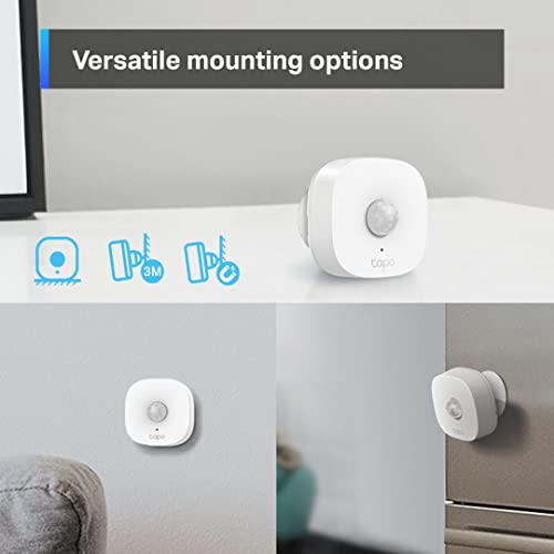 Image of TP-Link Motion Sensor Starter Kit: Motion Sensor T100 + Hub H100 (Long Battery Life, Wide Range Detection, Adjustable Sensitivity, Real-Time Notification, Smart Action)