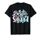 Funny Tie Dye Best Friend Matching Bestie Squad BFF Cute T-Shirt