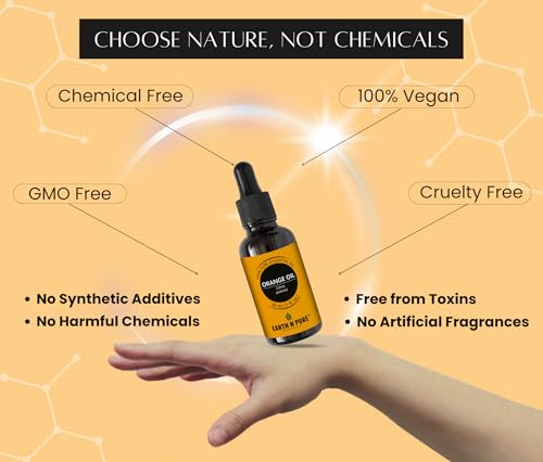 Image of Earth N Pure Orange Essential Oil Natural and Therapeutic Grade 15 ml