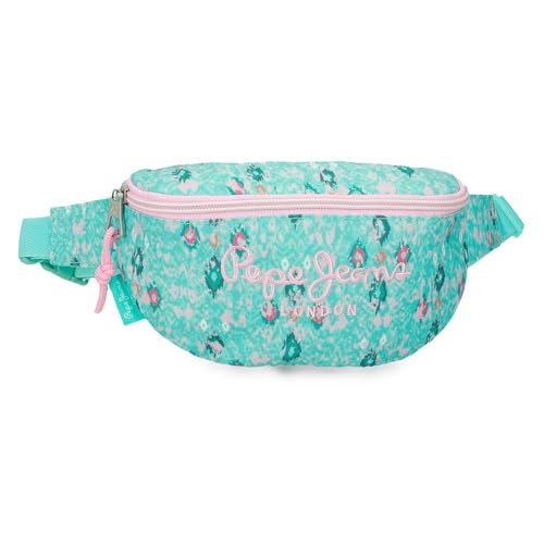 Sac banane Pepe Jeans Sun petit format turquoise 1.22L Joumma Bags