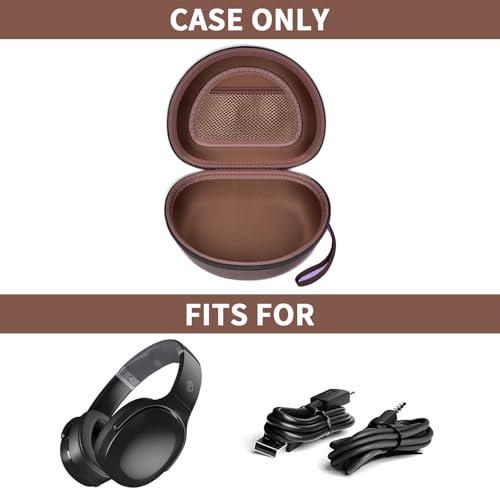 Image of Headphone Case for Skullcandy Crusher /Hesh /Evo, for JLab JBuds Lux ANC | for TOZO HT3 /HT2 Wireless Over-Ear Bluetooth Earphones, Travel Carrying, Daily Commute /Gym /Outdoor Use, Hard Box Only