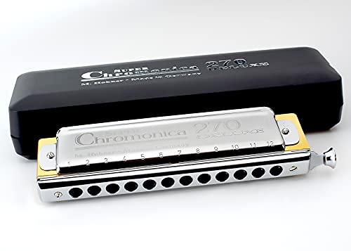 Harmonica HOHNER Super Chromonica 270 Deluxe 754048 C en Tonalité DO - Les Beatles, Paul McCartney, John Lennon, RIngo Starr, George Harrison Harmonica HOHNER Super Chromonica 270 Deluxe 754048 C en Tonalité DO – Image 4