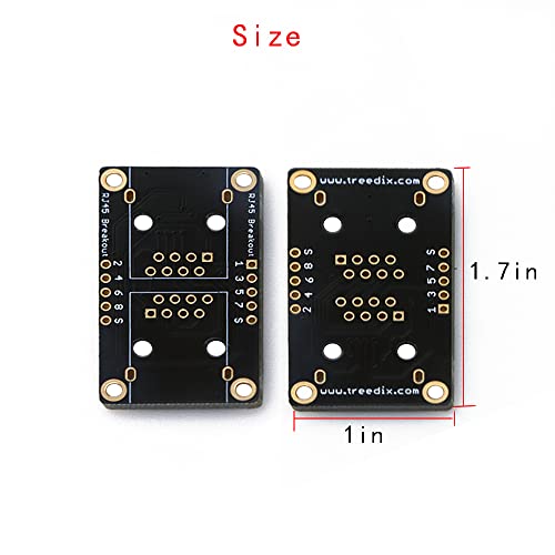 Treedix Adaptador RJ45 Hembra a Hembra x2 miniatura 2