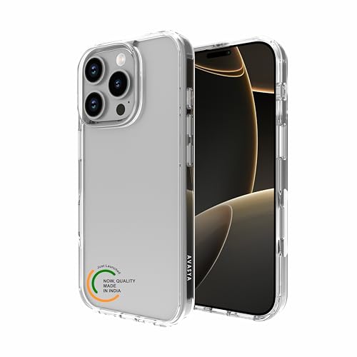 Image of for iPhone Case 16 Pro, [Anti-Yellowing Technology] [Military Grade Drop Protection] Shockproof Slim Hybrid Phone Case for iPhone 16 Pro - Crystal Clear