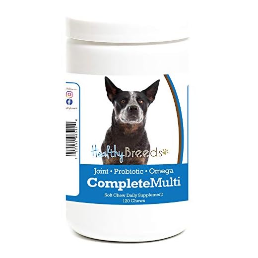 Healthy Breeds Australian Cattle Dog All in One Multivitamin Soft Chew 120 Count