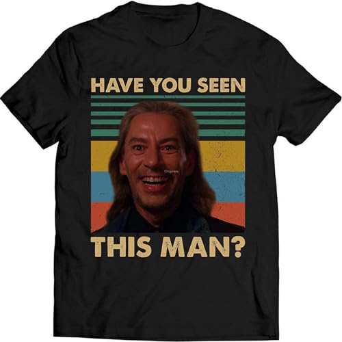 Have You Seen This Man Vintage Mens T Shirt Bob Lovers Twin Peaks Size S Black
