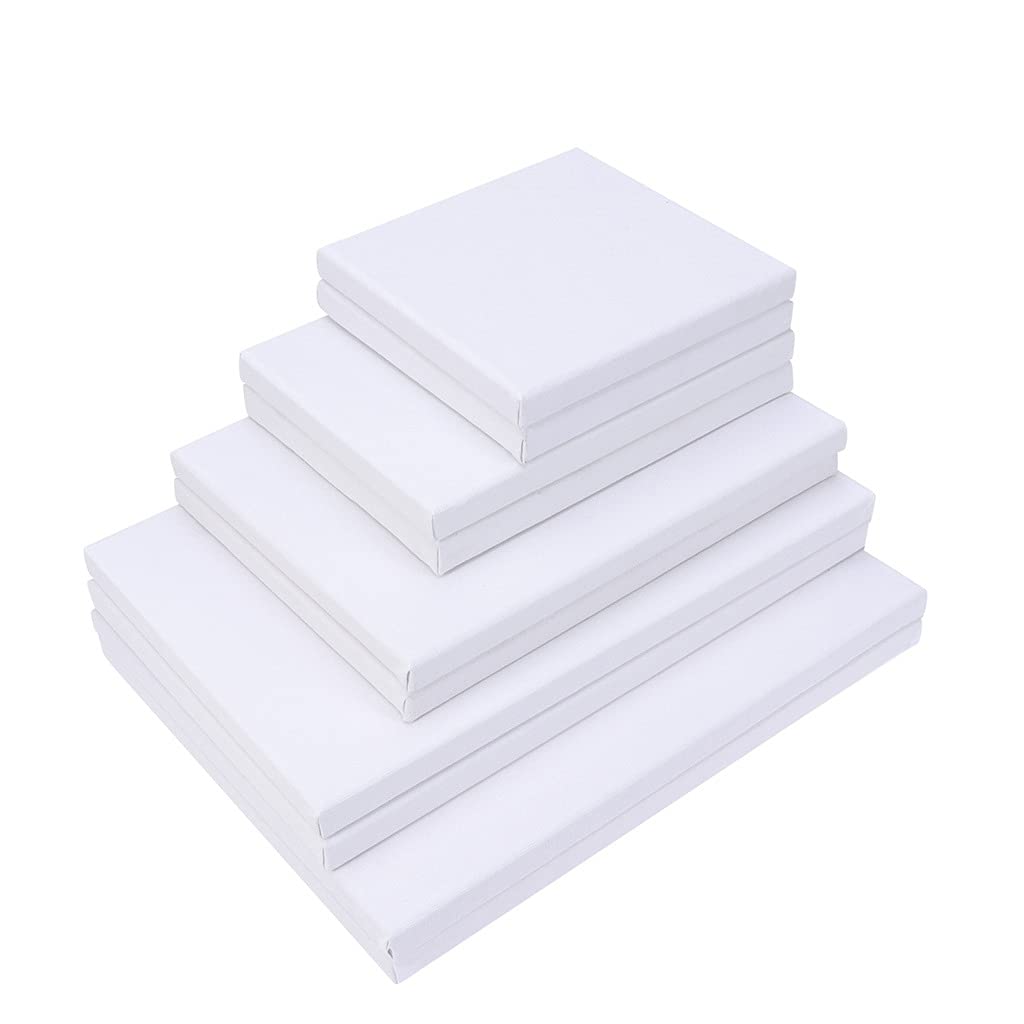 Cadre bois peinture de qualité supérieure en coton blanc pour artiste