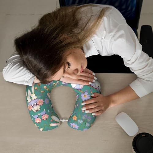 Almohada de viaje con soporte para cuello y hombros miniatura 7