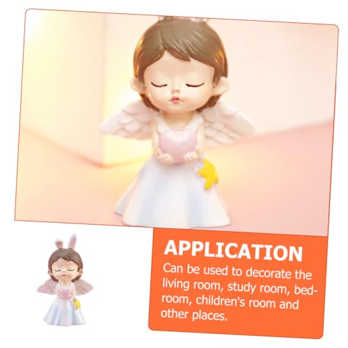 Figura Ángel Luz Nocturna Decorativa Pequeña miniatura 4