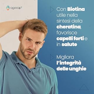 Vitamina B Complex - Alto Dosaggio 160 microcompresse di Vitamina B + PABA, Confezione Tascabile. Complesso Vitamina B1, B2, B3, B5, B6 con vitamina B12 e Acido Folico. Vitamine B e Biotina. Agocap