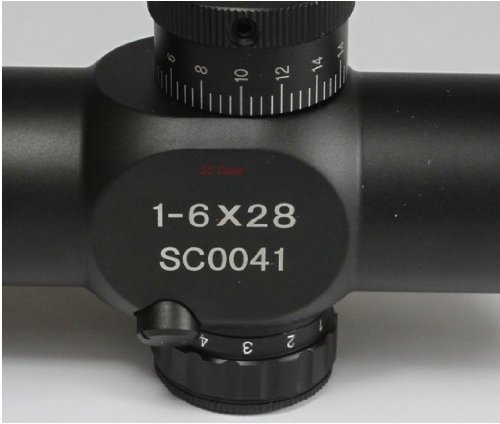 TAC Vector Optics Apophis Tactical 1-6x28 FFP Compact 35mm Riflescope Weapon Sight MP Reticle fit .223 .308 Armalite DPMS Bushmaster Ruger SR-556 Color Black