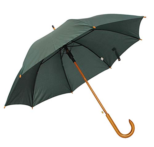 Guarda-Chuva Longo Automático Cores Lisas (Verde Musgo)