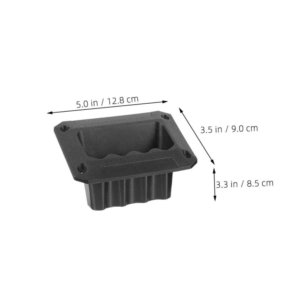 DOITOOL Speaker Handle Replacement 12 Pack Plastic Handles for Cabinet Doors Stage Performance Accessory