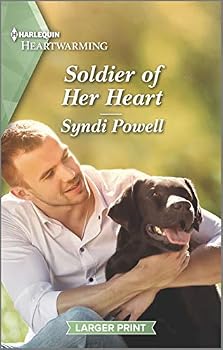 Mass Market Paperback Soldier of Her Heart: A Clean Romance [Large Print] Book
