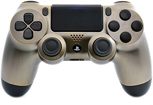 Bronze/Black PS4 PRO UN-Modded Controller with Custom LED (CUH-ZCT2U)