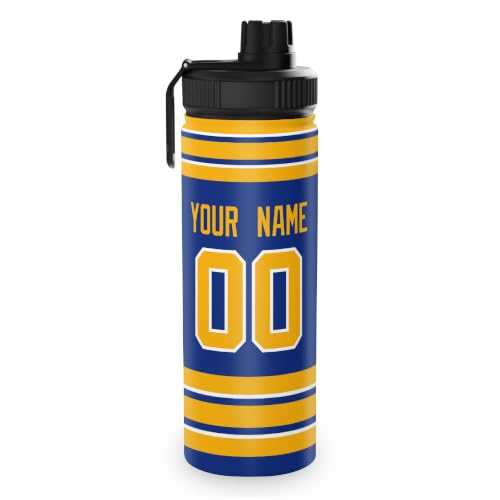 ANTKING Buffalo Botella de Agua Personalizada con Nombre y Número para Hombres y Jóvenes miniatura 3