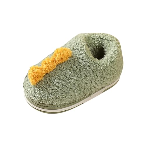 Toddler Kids Dinosaur Slippers Cute Animal Cartoon Shoes Girls Boys Warm Fleece Comfortable Winter Household Slipper2